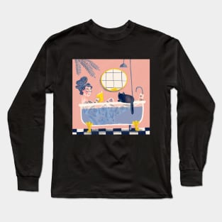 Bath time! Long Sleeve T-Shirt